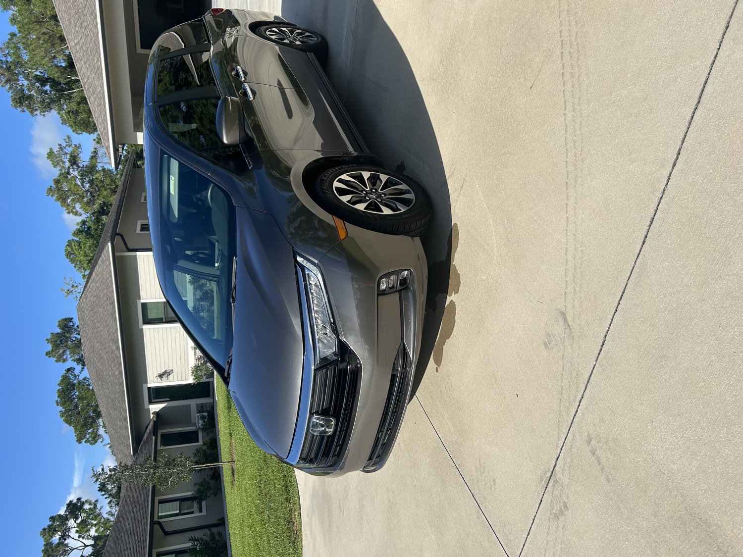 Clean Honda after exterior detail
