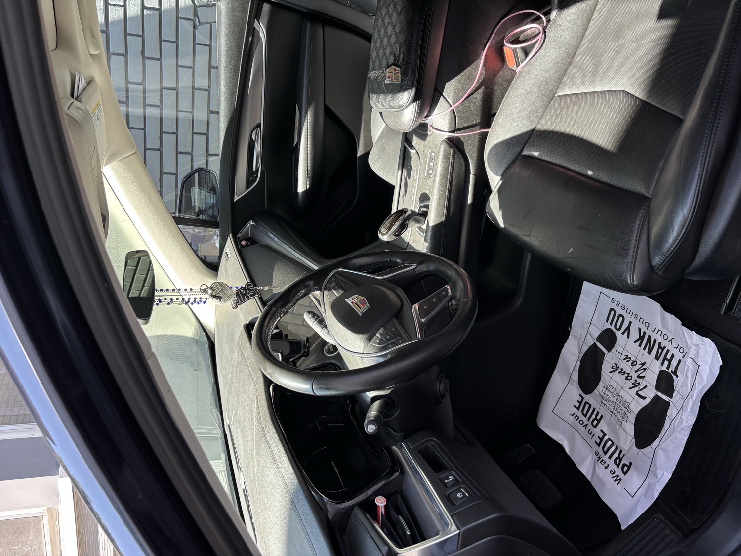 Cadillac interior detail