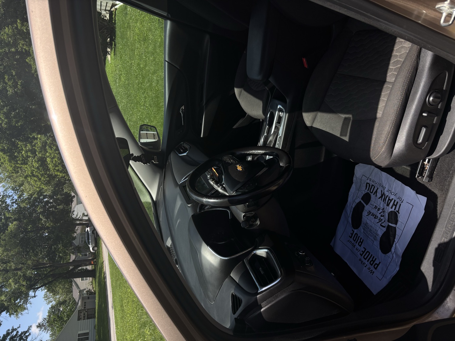 Chevrolet interior detail