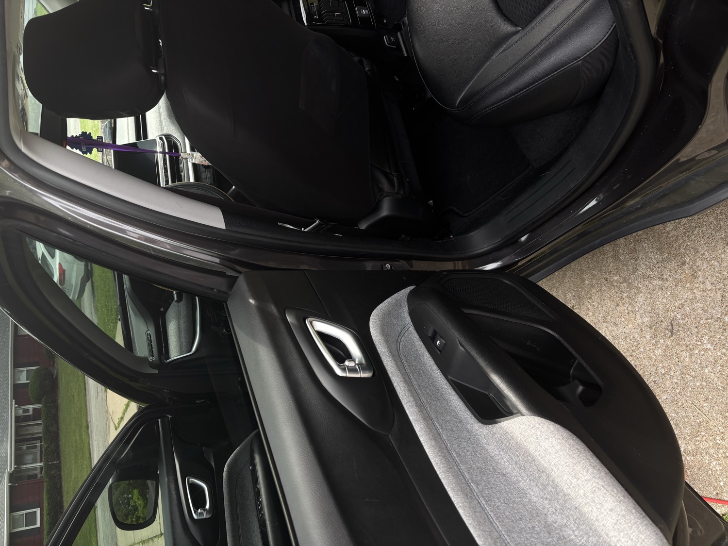 Interior door and seat detail